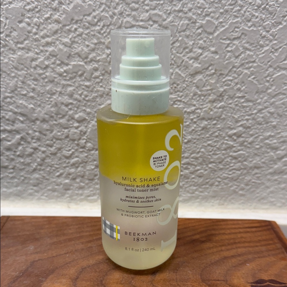 Beekman 1802 Milk Shake Facial Toner Mist - Cream and Yellow